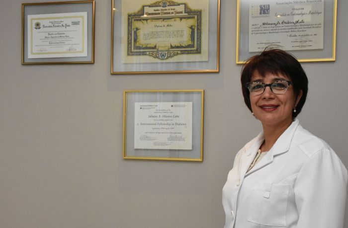 A endocrinologista Silmara de Oliveira Leite, presidente da SBEM Paraná - Foto: Bebel Ritzmann
