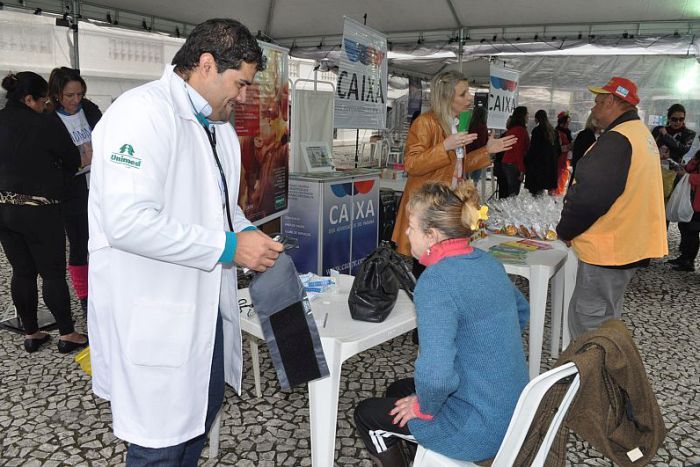 CAA/PR promoveu ações voltadas para saúde durante o Dia da Cidadania realizado em 2015 - Foto: Divulgação 