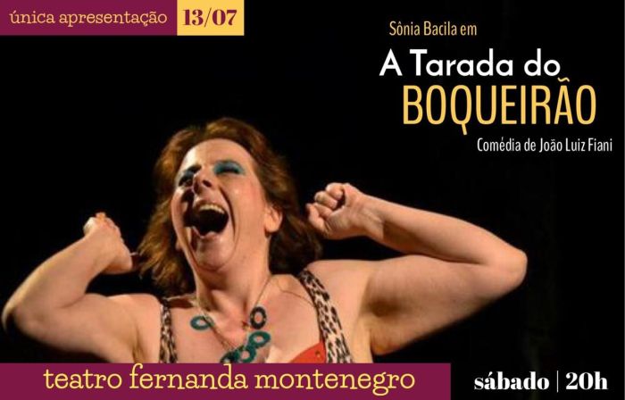 Peça será apresentada no sábado, no Teatro Fernanda Montenegro - Foto: Divulgação