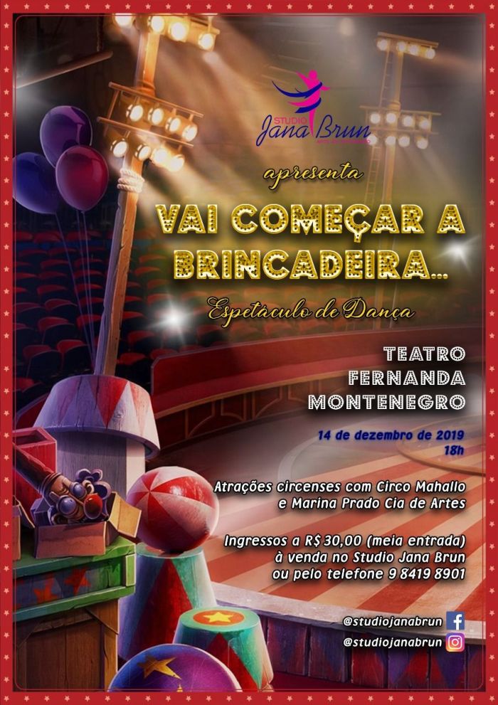 Teatro Fernanda Montenegro recebe espetáculo de dança e circo no dia 14 - Foto: Divulgação