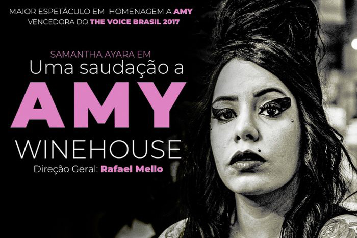 Teatro Fernanda Montenegro recebe tributo à Amy Winehouse