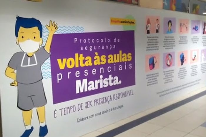 Com rígido protocolo de segurança, escolas retomam aulas presenciais em Curitiba