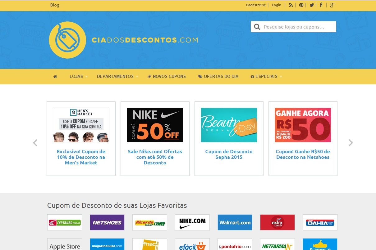 Primeiro site brasileiro de cupons de descontos comemora resultados