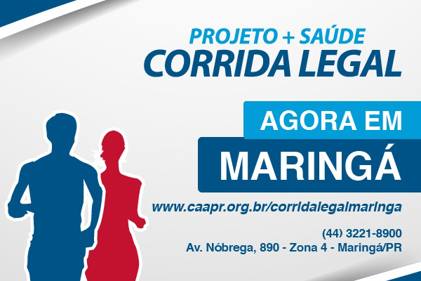 Projeto Corrida Legal entra em fase de expansão e chega a Maringá e Londrina