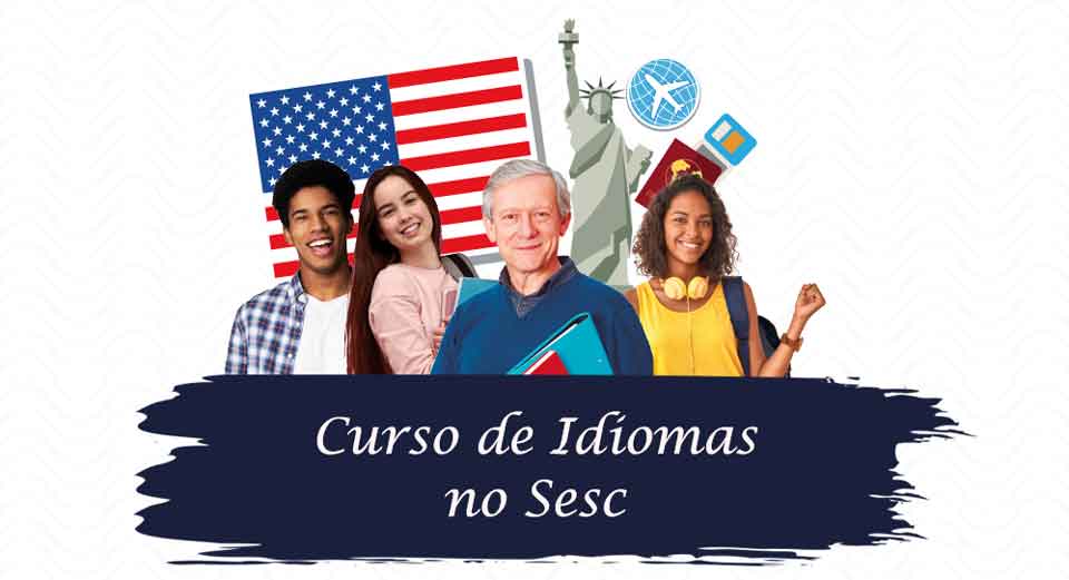 Vagas gratuitas no curso de Inglês do Sesc Paço da Liberdade