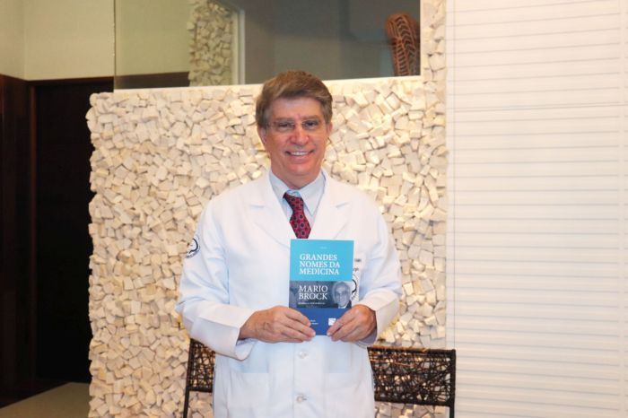 Hospital INC lança série de livros “Grandes nomes da medicina” com biografia de neurocirurgião brasileiro