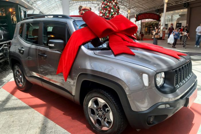 Neste Natal Shopping Estação sorteia um Jeep Renegade