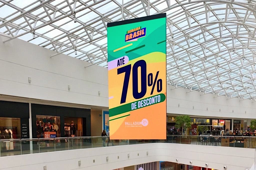 Semana Brasil: Shoppings oferecem descontos de até 70% até 13 de setembro