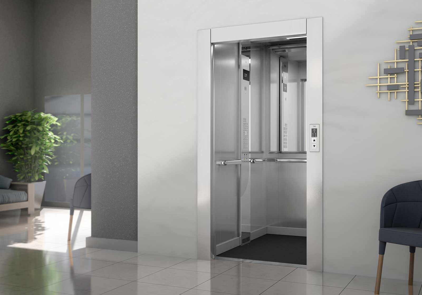 TK Elevator lança synergy 200, o elevador ideal para projetos que aliam performance e design