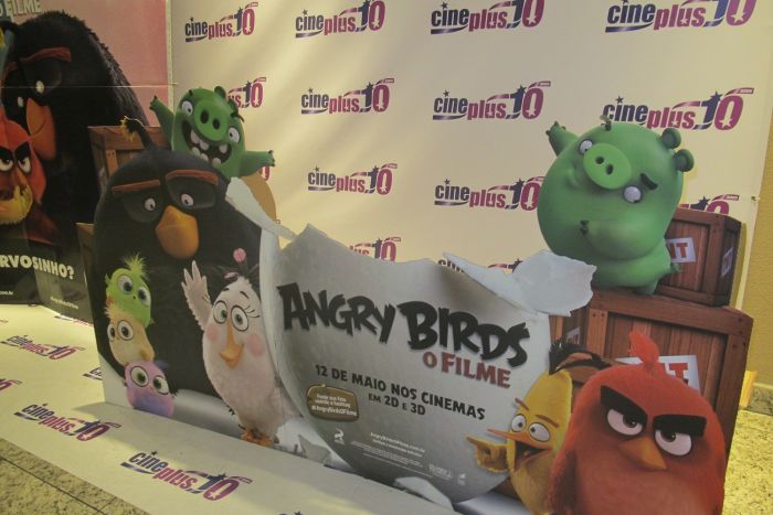Pré-estreia de Angry Birds
