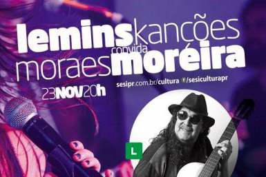 Leminskanções convida Moraes Moreira para show em Curitiba