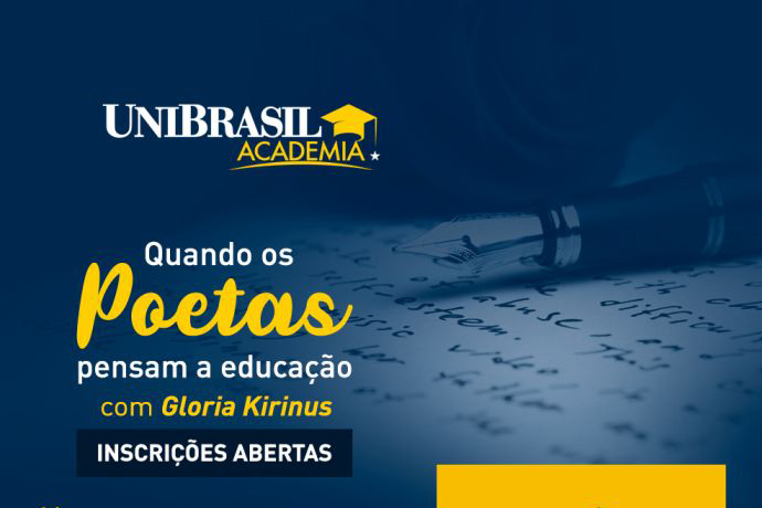 A professora e escritora Gloria Kirinus fala sobre educação e poesia no UniBrasil