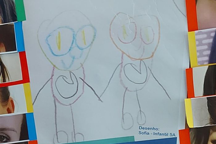 Desenhos expressam sentimentos das crianças no retorno das aulas