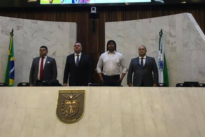 CREF9/PR marca presença em sessão na Assembleia do Paraná em homenagem ao Dia do Atleta