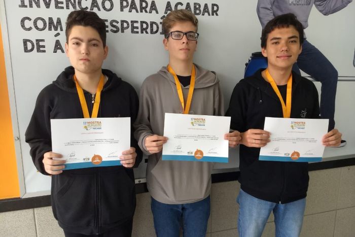 Estudantes vão representar o Paraná na Feira Brasileira de Ciências e Engenharia da USP