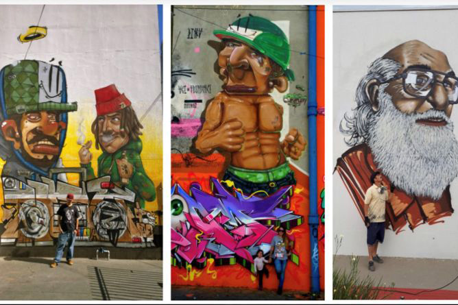 Intervenção Cultural em Curitiba promove a união da arte do skate com o grafite