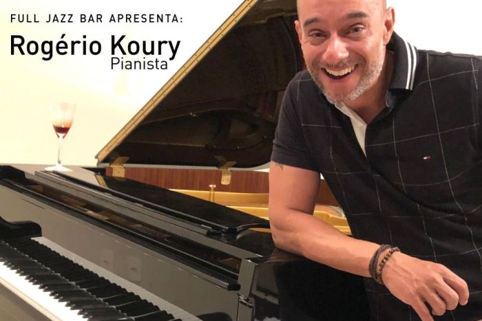 Pianista Rogério Koury se apresenta até sexta-feira no Full Jazz Bar
