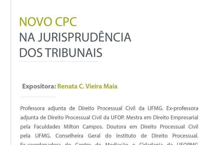 Escola da PGE promove palestra sobre o novo CPC com jurista de Minas Gerais