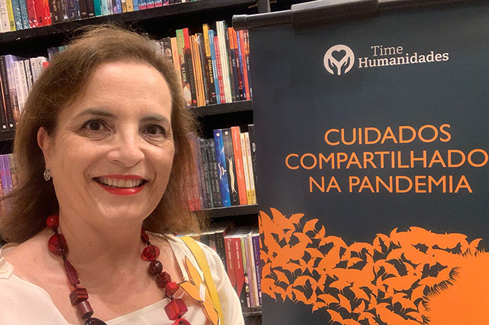 Voluntária do Time Humanidades e psicóloga de Curitiba relata em livro experiência de atendimento on-line durante a pandemia