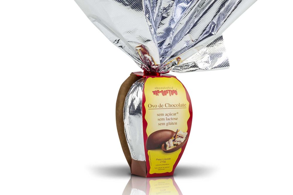 Pioneiro no mercado de chocolates com apelos nutricionais , Tri-Gostoso apresenta linha de Páscoa