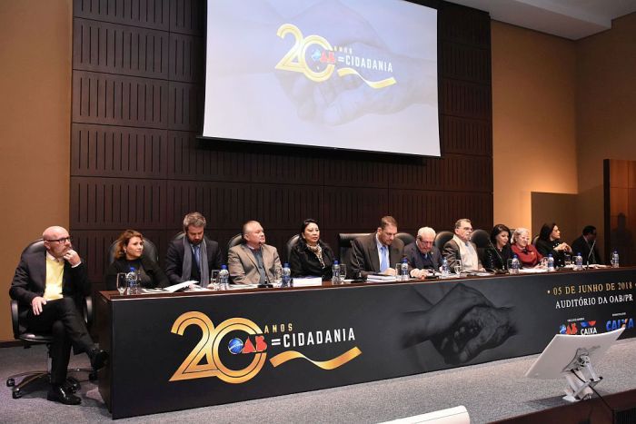 CAA/PR participa das celebrações dos 20 anos do projeto OAB Cidadania