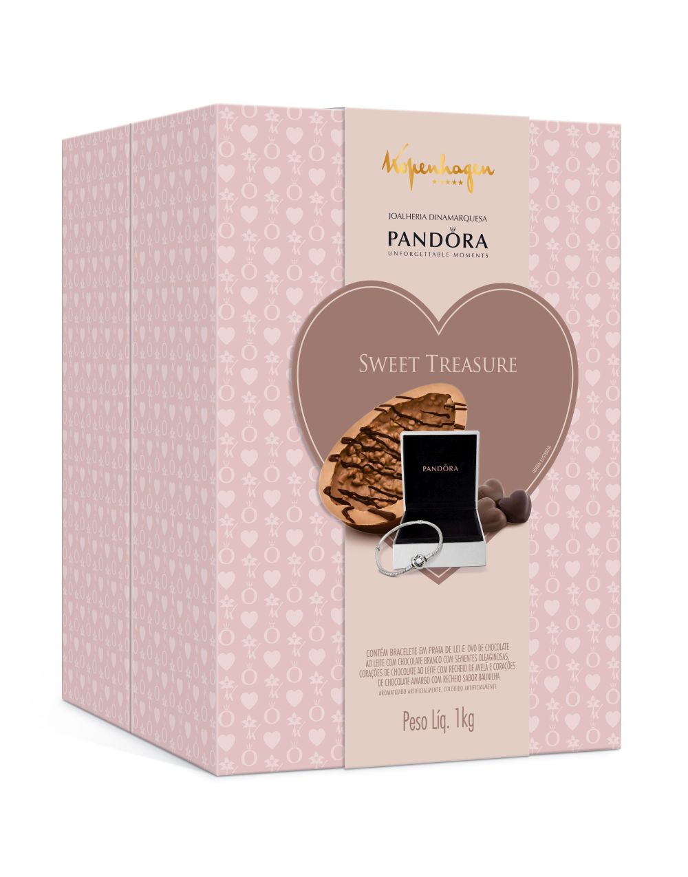 Sucesso de vendas em 2015,Ovo Sweet Treasure traduz toda a sofisticação da marca