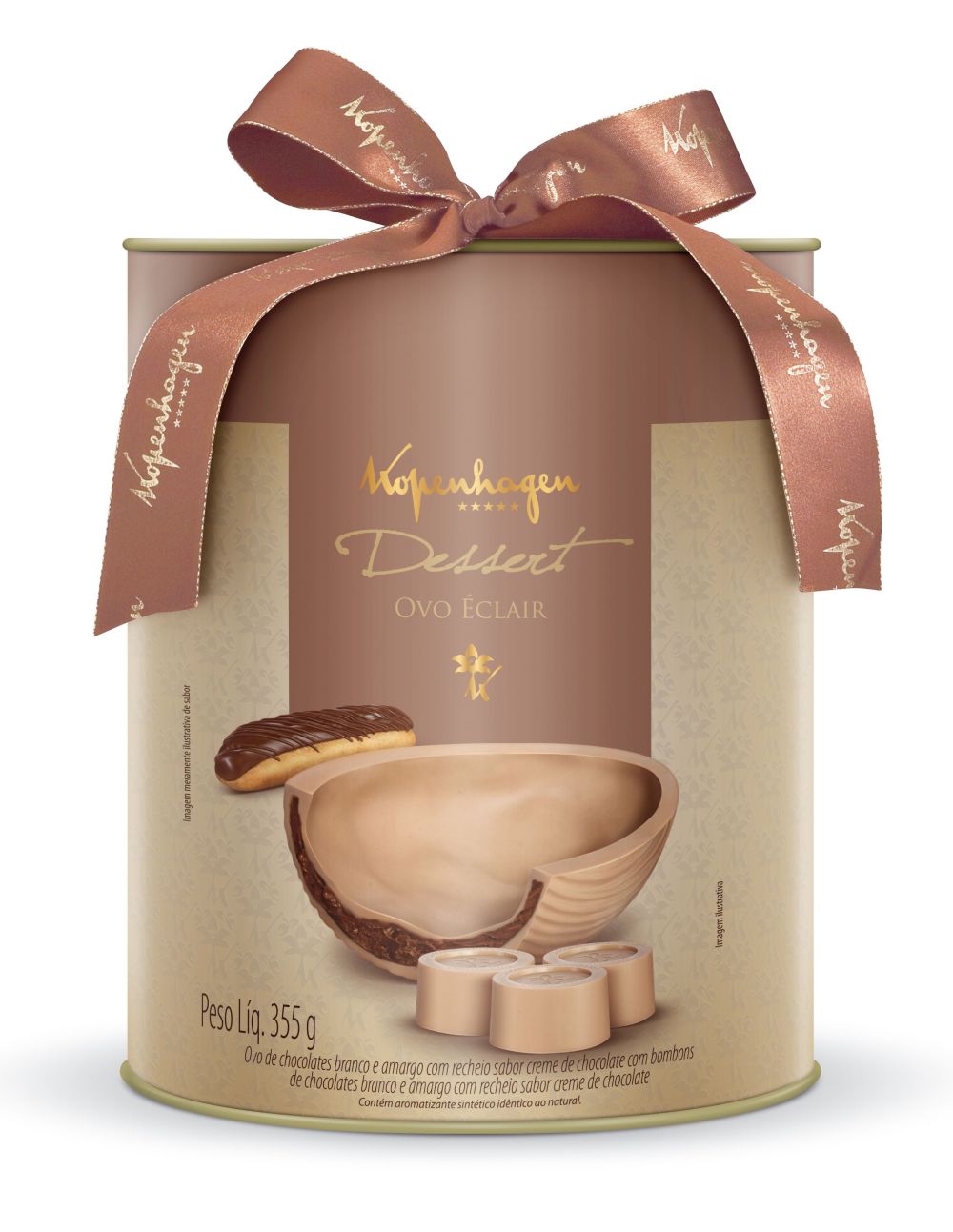 LAN&Ccedil;AMENTO: OVO DESSERT &Eacute;CLAIR &ndash; 355g &ndash; Pre&ccedil;o sugerido: R$ 89,70 