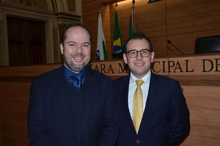 Advogado Alaim Stefanello e Alessandro Panasolo (Bebel Ritzmann)