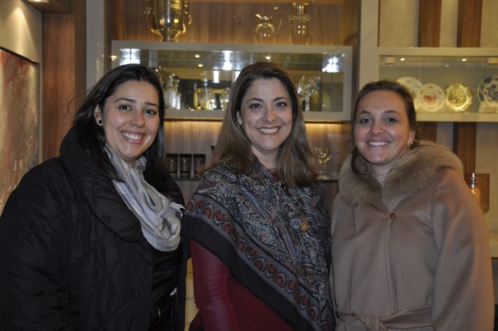 As diretoras da ABD-PR com a designer de interiores Carla Heller (Heloisa Rego)