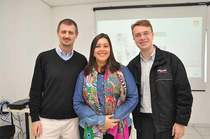 Rafael Carvalho, Silvia Pedroso Xavier e Rafael e Rafael Hamm, da Rudegon (Gisele Rossi)