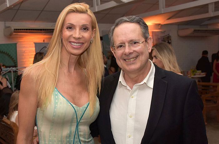 A romena Cristina Pirv com Heitor Côrtes Netto (Bebel Ritzmann)