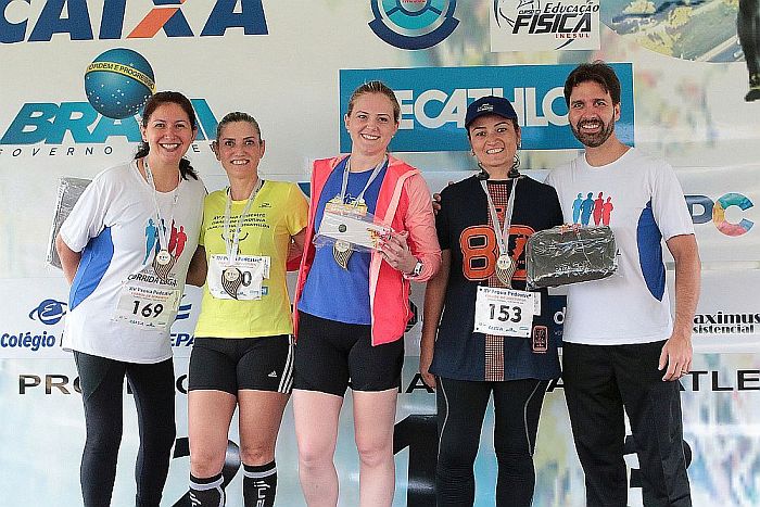 Pódio categoria advogados no feminino - Fotos: Jonas Pereira/OAB Londrina