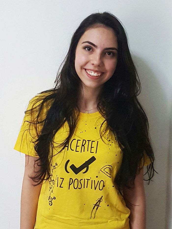 Isabella Perin, 1º lugar em Medicina - Créditos: Divulgação 