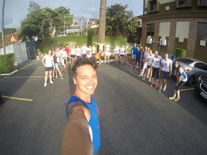 Primeiro treino da turma da noite em Curitiba foi dia 9 de janeiro  (Divulgacão)