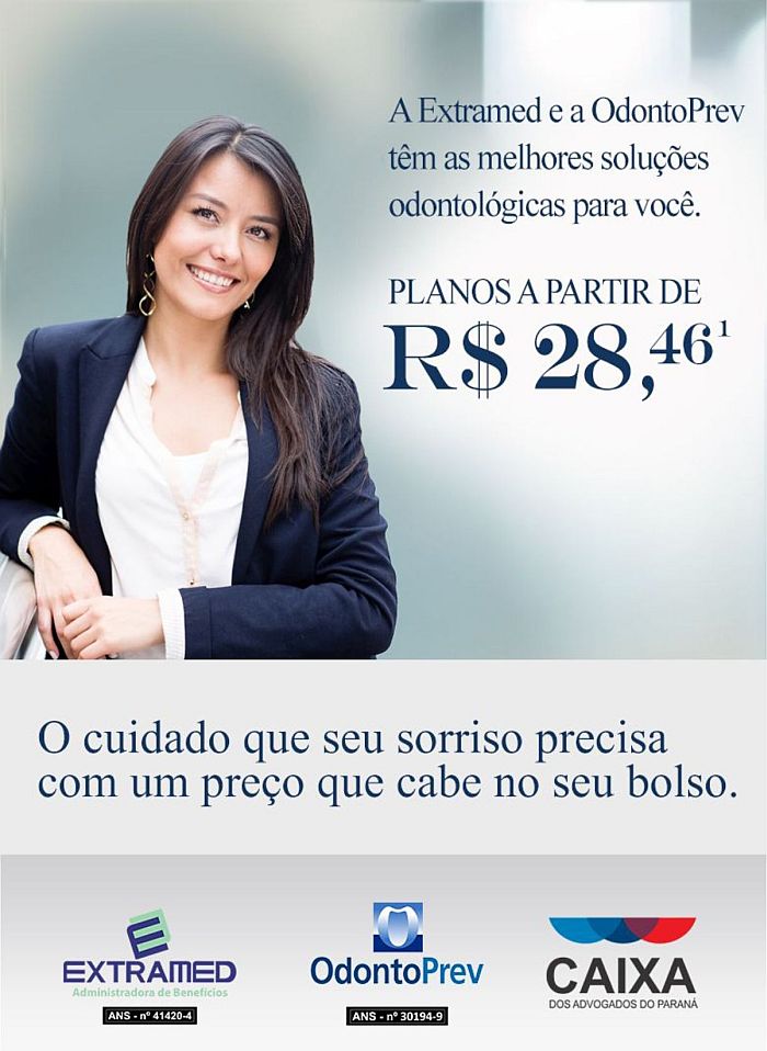 Mais informações, adesão e outros padrões de planos podem ser consultados no site www.extramed.com.br