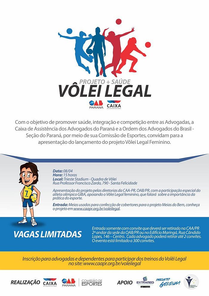 É necessário retirar convite para participar do evento (Divulgação)