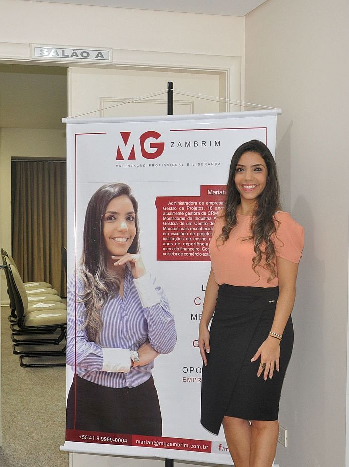 “O profissional que o mercado quer ver” foi a palestra apresentada (Gisele Rossi) “O profissional que o mercado quer ver” foi a palestra apresentada (Gisele Rossi)