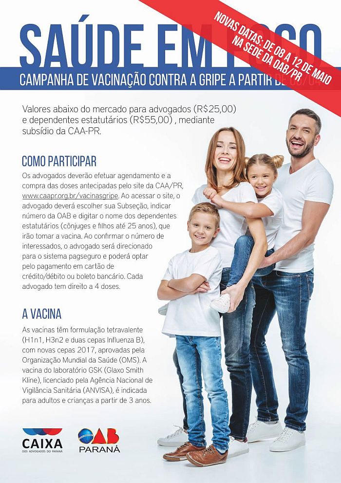 Com subsídio da CAA-PR preço cobrado pela dose da vacina está abaixo do mercado 
