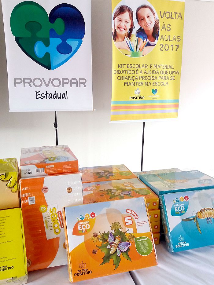 Os livros são amplamente recomendados pela área pedagógica - Crédito: Divulgação / Editora Positivo 