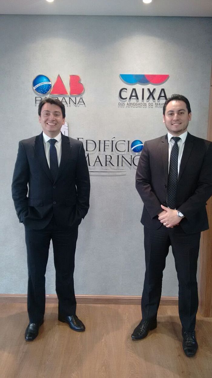 Os irmãos advogados William e Diogo aprovaram estrutura do Edifício Maringá (Divulgação)