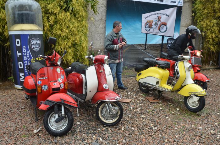 Lambretas também vão agradar os apaixonados por motos (Bebel Ritzmann)