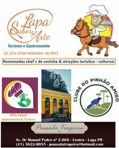 Evento será realizado entre os dias 22 e 24 de setembro, na Lapa - Foto: Divulgação