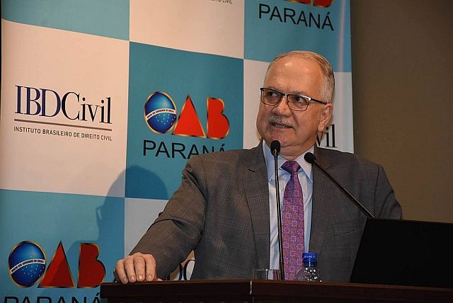 O ministro do STF Luiz Edson Fachin fez a conferência de encerramento - Foto: Bebel Ritzmann/Divulgação