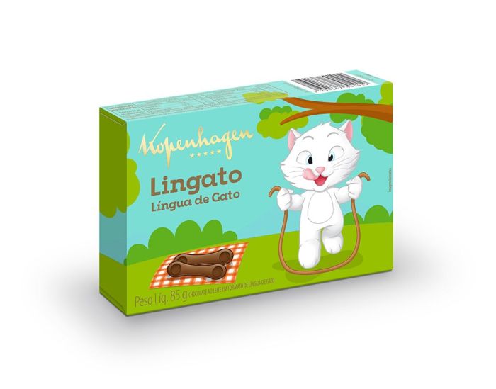 Lingato Língua de Gato - 85g - Preço sugerido: R$ 22,50 - Foto: Divulgação