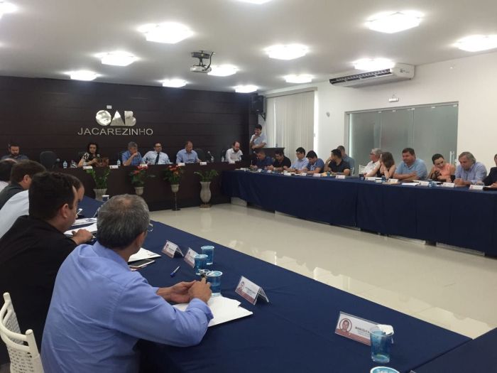 Durante colegiado Artur Piancastelli falou sobre as ações da CAA/PR - Foto: Divulgação