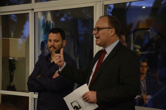 Eroulths Cortiano Junior e Weslei Vendruscolo fizeram a prestação de contas - Foto: Divulgação