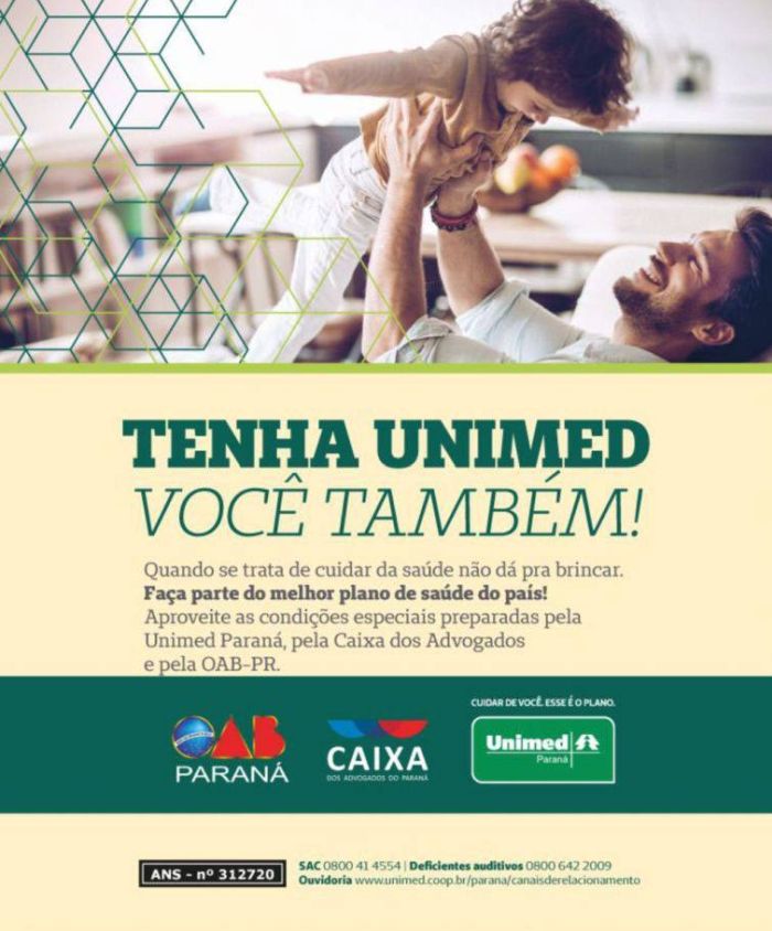 Conheça os planos e as condições de contratação pelo site www.oabpr.org.br/unimed - Foto: Divulgação