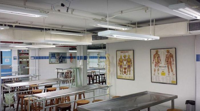 Sala de aula da Faculdade Evangélica - Foto: Divulgação