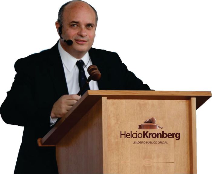 Helcio Kronberg fará o leilão das obras de arte - Foto: Divulgação