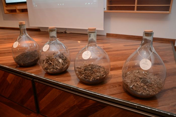 Amostras do passivo ambiental que será usado para geração de energia - Foto: Zinho Gomes - NCA Comunicação Amostras do passivo ambiental que será usado para geração de energia - Foto: Zinho Gomes - NCA Comunicação